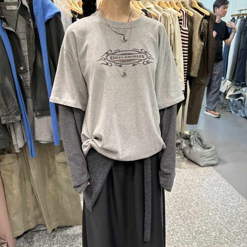SOF韓國直郵女裝新品熱賣休閑時尚推薦人氣真品長袖T恤SOF長袖T恤