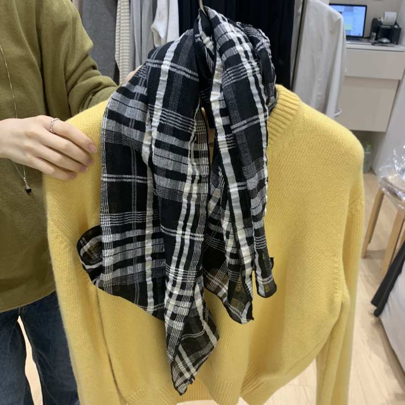 HAUS-A東大門代購女士新品真品時尚休閑推薦圍巾披肩圍巾HAUSWOMEN圍巾/披肩