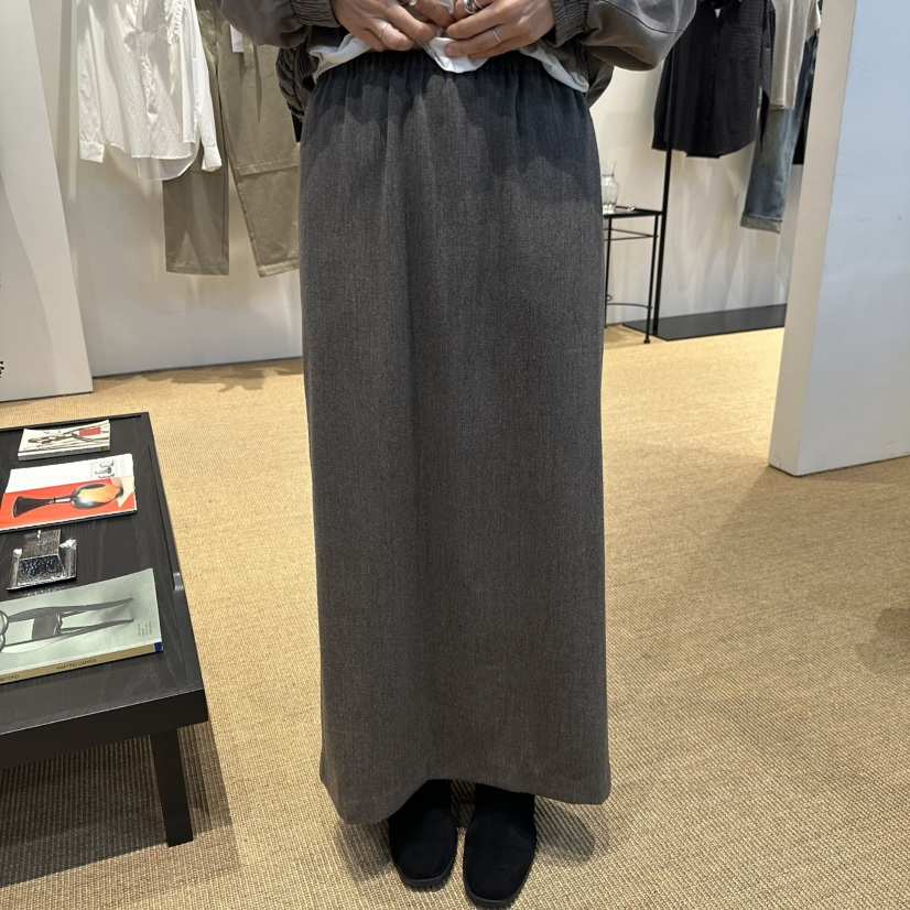 PAUSE東大門代購女裝新品熱賣時尚推薦人氣真品休閑長裙羊毛PAUSE長裙