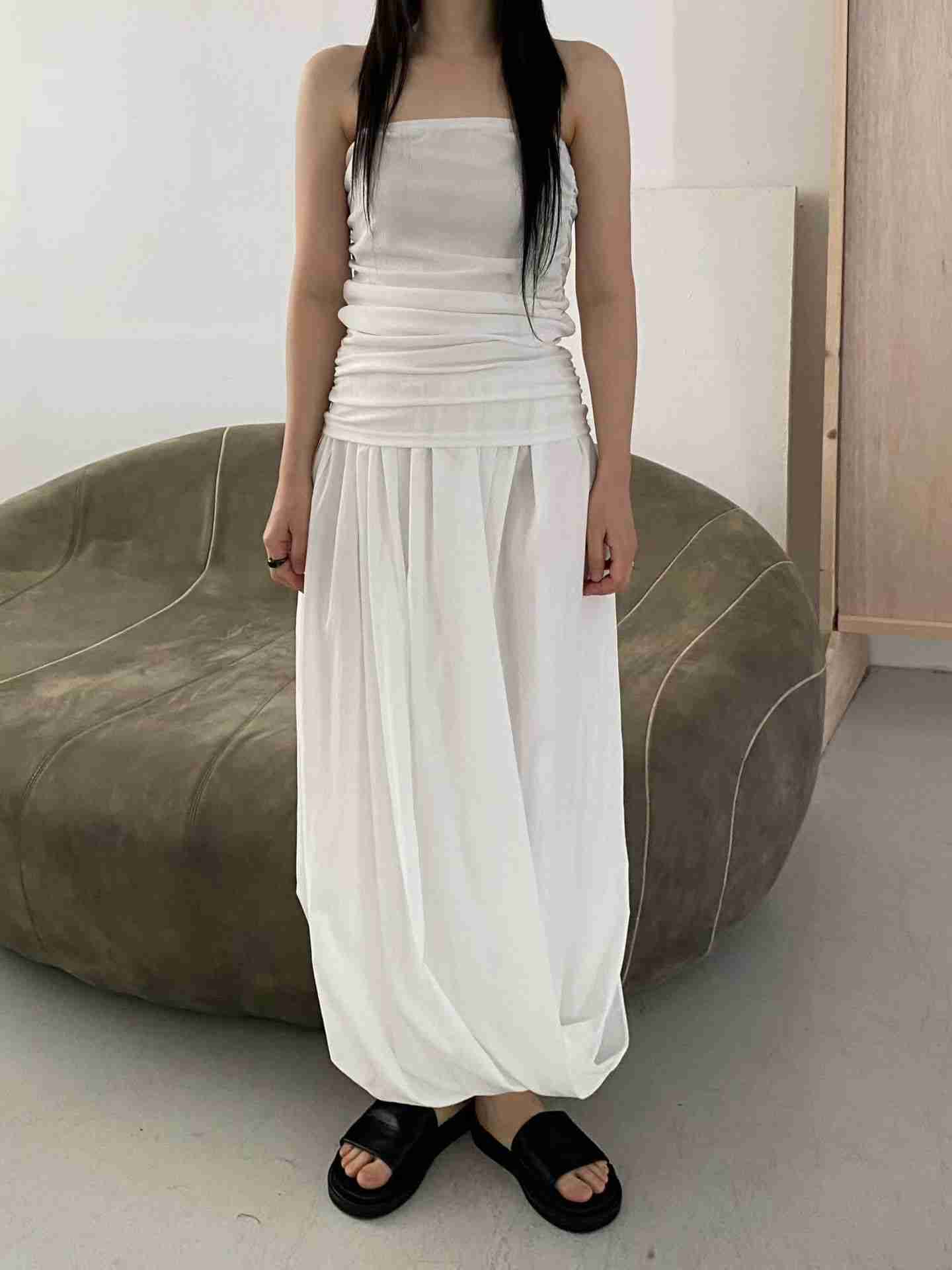 AUTHENTIC-OT東大門直郵女士新品時尚休閑推薦熱賣人氣長裙AUTHENTIC長裙