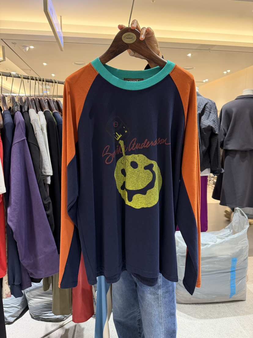 CAMEL-P東大門代購女裝新品推薦長袖T恤Came_l 家長袖T恤