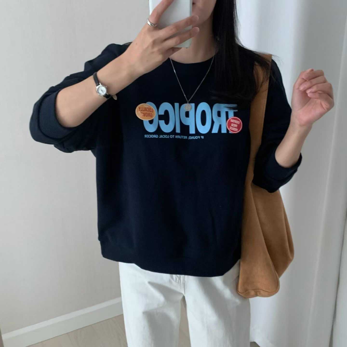 HELLO JINI東大門直郵女裝新品人氣時尚真品休閑推薦衛衣HELLO JINI衛衣