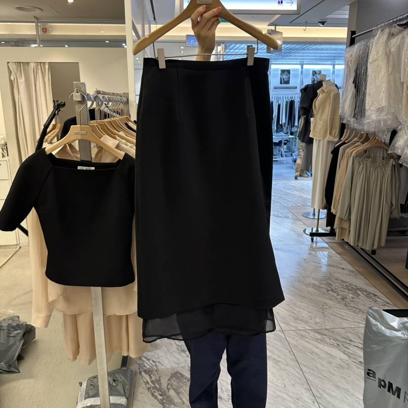 MER東大門直郵女裝新品人氣推薦真品時尚職業休閑熱賣長裙MER/ANGELO BIANCO長裙