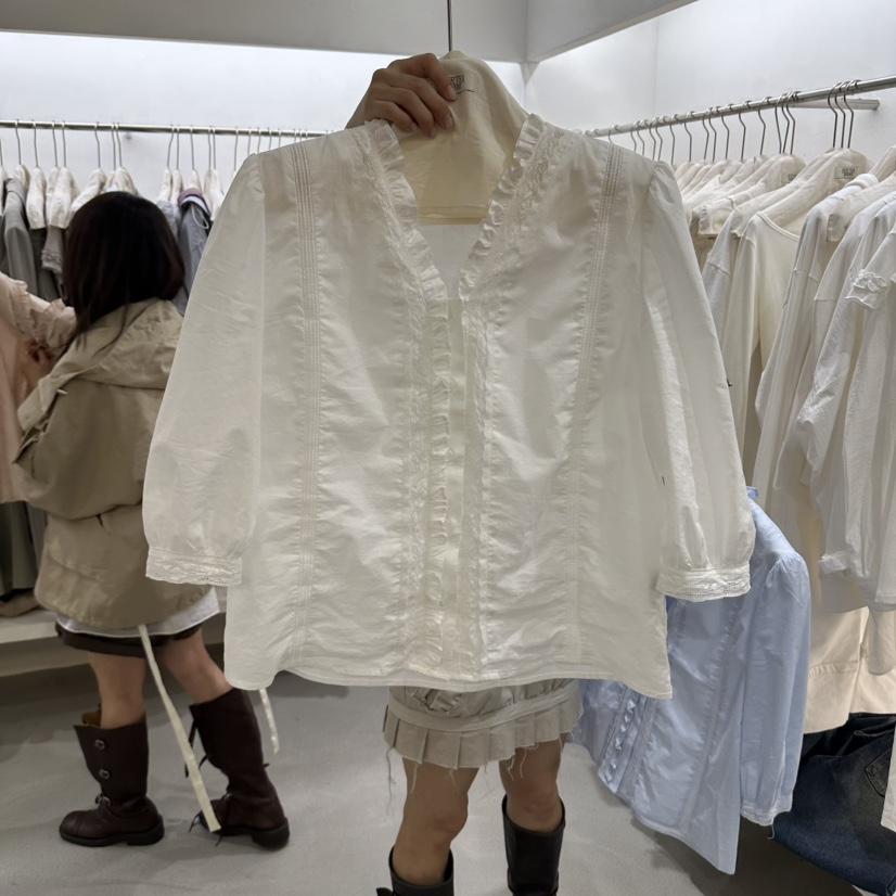 BERTHA東大門直郵女裝新品真品熱賣人氣休閑時尚襯衫蕾絲衫BERTHA襯衫/蕾絲衫