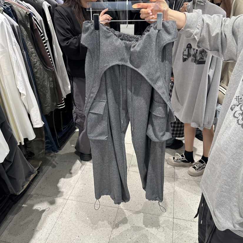 HERTZ-P東大門代購女裝新品人氣時尚推薦休閑褲不含腰帶HERTZ-P休閑褲