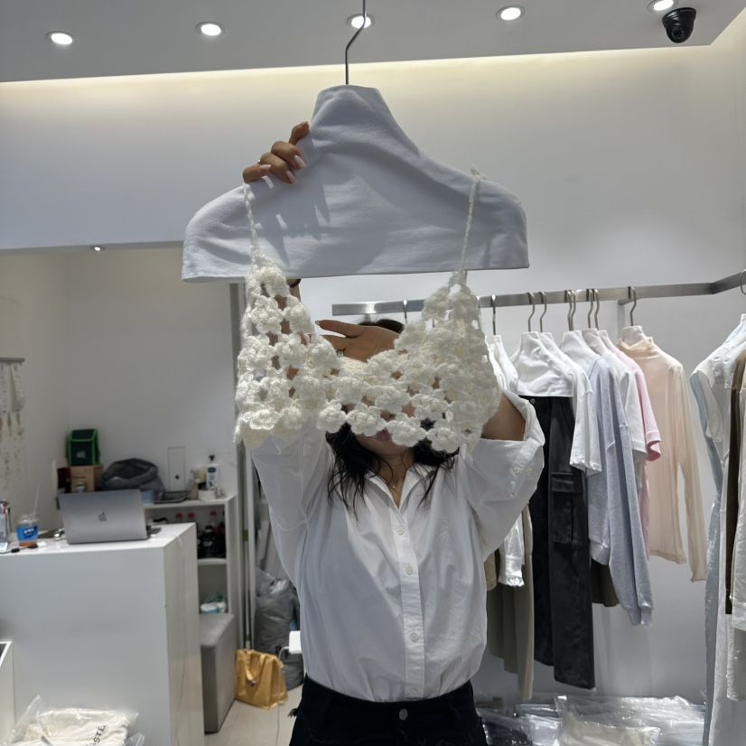 RICH SISTER東大門實拍女士新款熱賣真品休閑推薦吊帶背心RICH SISTER吊帶/背心