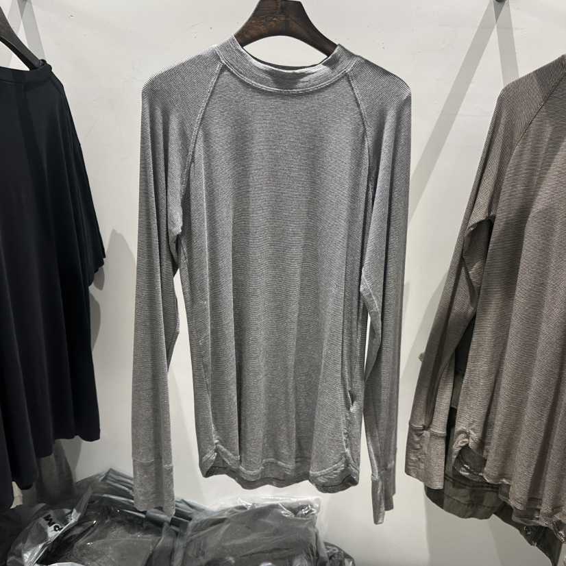 JANE BIRKIN東大門代購女裝新品熱賣時尚長袖T恤插肩條紋JANE BIRKIN設計師品牌長袖T恤
