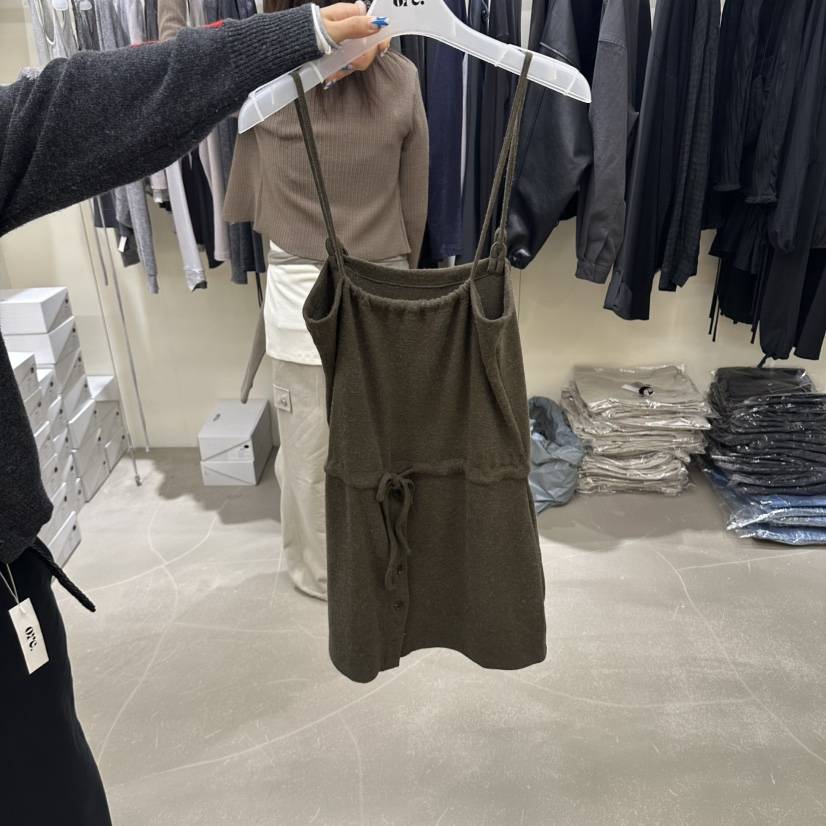 ORE-P韓國代購女裝新品人氣推薦真品休閑熱賣吊帶背心羊毛ORE吊帶/背心