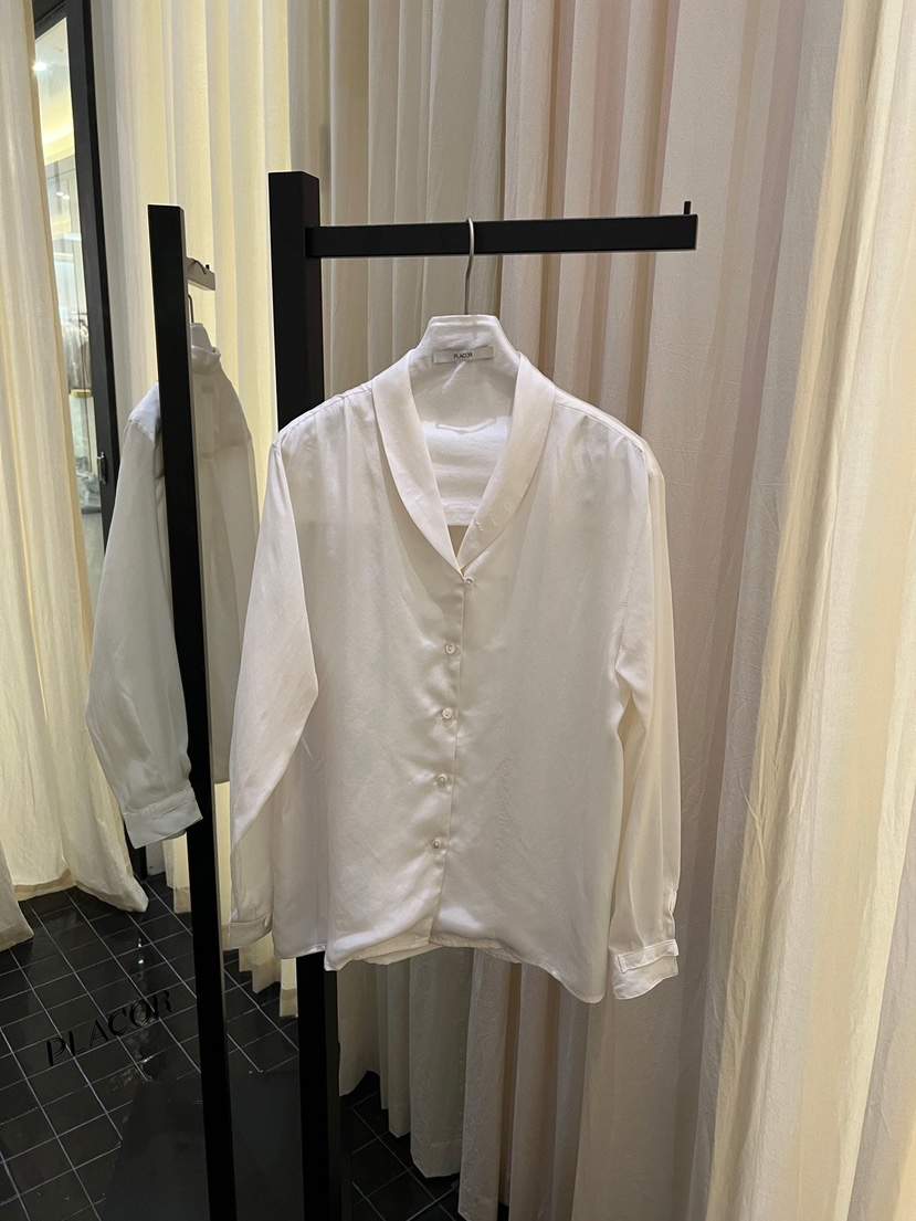 REGULARLY/PLACOR韓國代購女裝新品時尚人氣襯衫蕾絲衫圓領REGULARLY/PLACOR襯衫/蕾絲衫