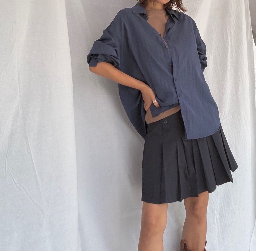 PARIS MATCH東大門實拍女士新款時尚休閑推薦短裙百褶褶裙PARIS MATCH短裙