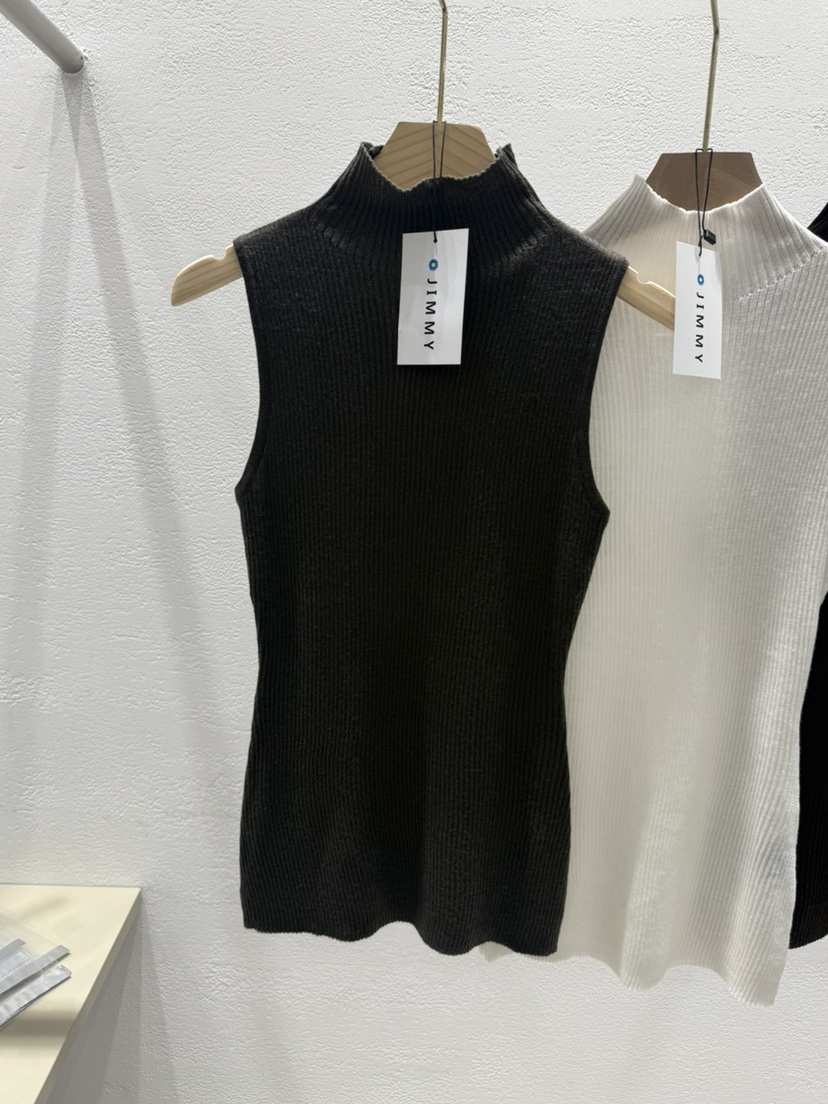 JIMMY東大門代購女裝新品推薦真品人氣熱賣時尚吊帶背心高領JIMMY/REMAKE吊帶/背心