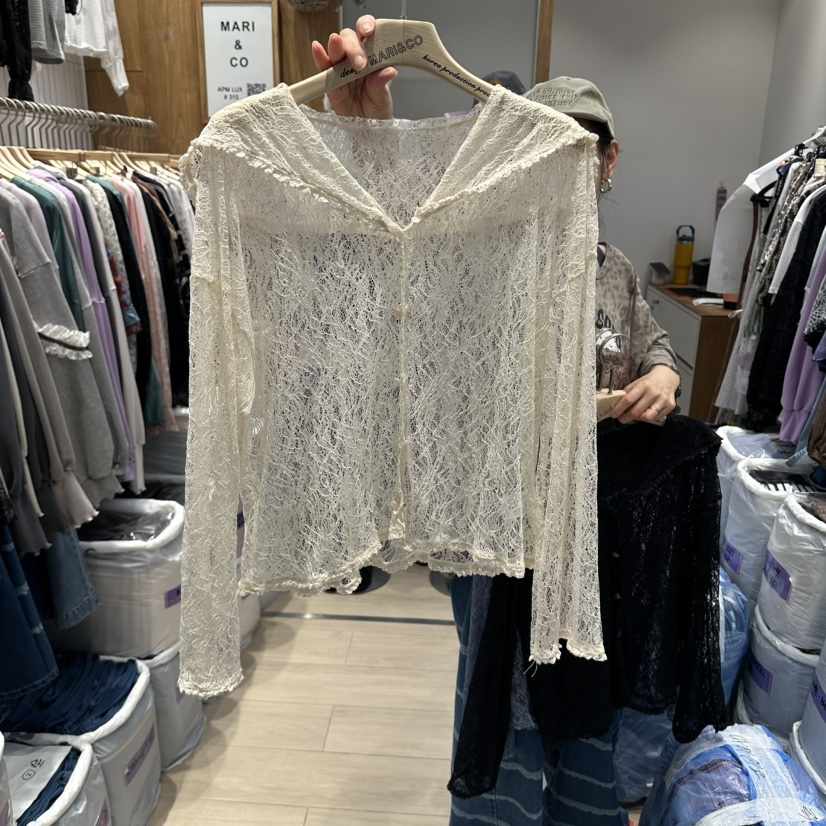 MARI CO東大門直郵女裝新款真品人氣推薦熱賣襯衫蕾絲衫MARI CO襯衫/蕾絲衫