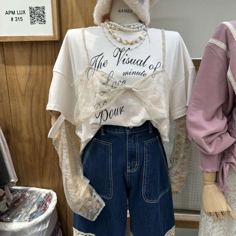 MARI CO東大門實拍女裝新品人氣時尚休閑推薦真品長袖T恤MARI CO長袖T恤