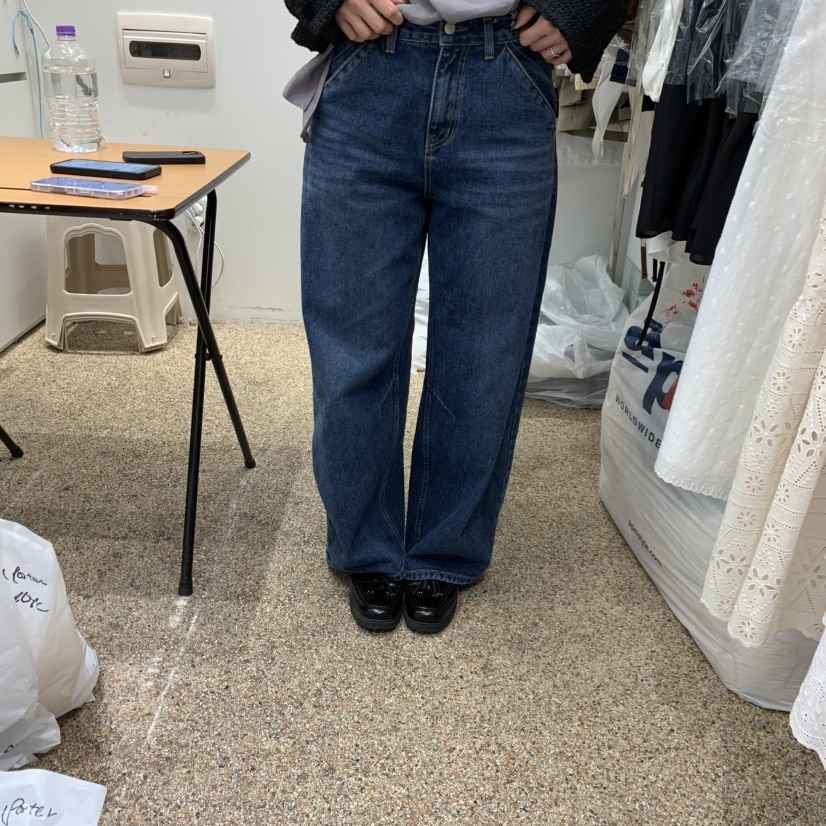 A東大門代購女士新品熱賣人氣時尚推薦休閑真品牛仔褲A STORE牛仔褲
