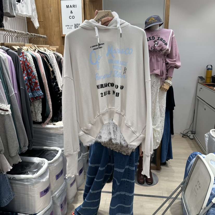 MARI CO韓國直郵女裝新品休閑推薦熱賣人氣真品時尚衛衣MARI CO衛衣