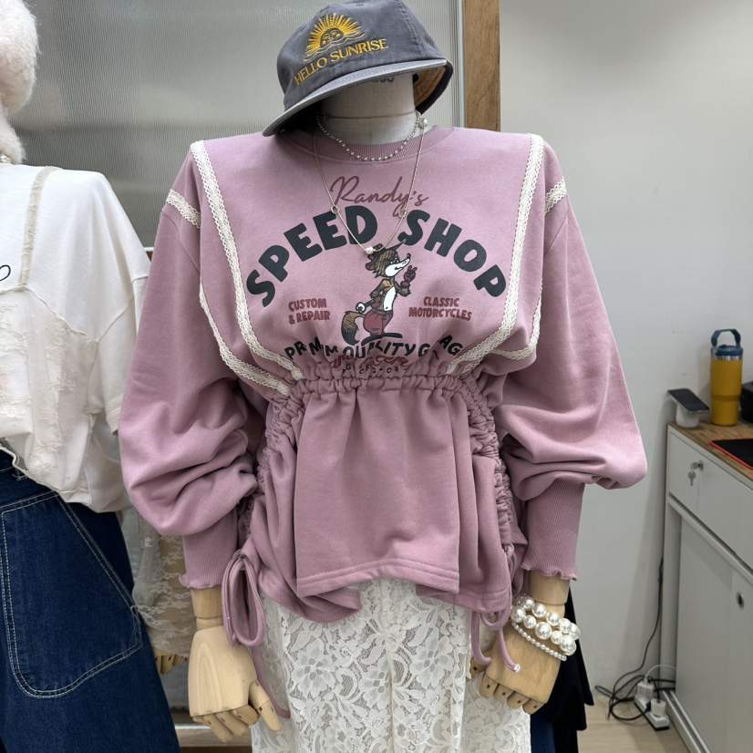 MARI CO韓國代購女裝新款時尚推薦熱賣真品人氣休閑衛衣MARI CO衛衣