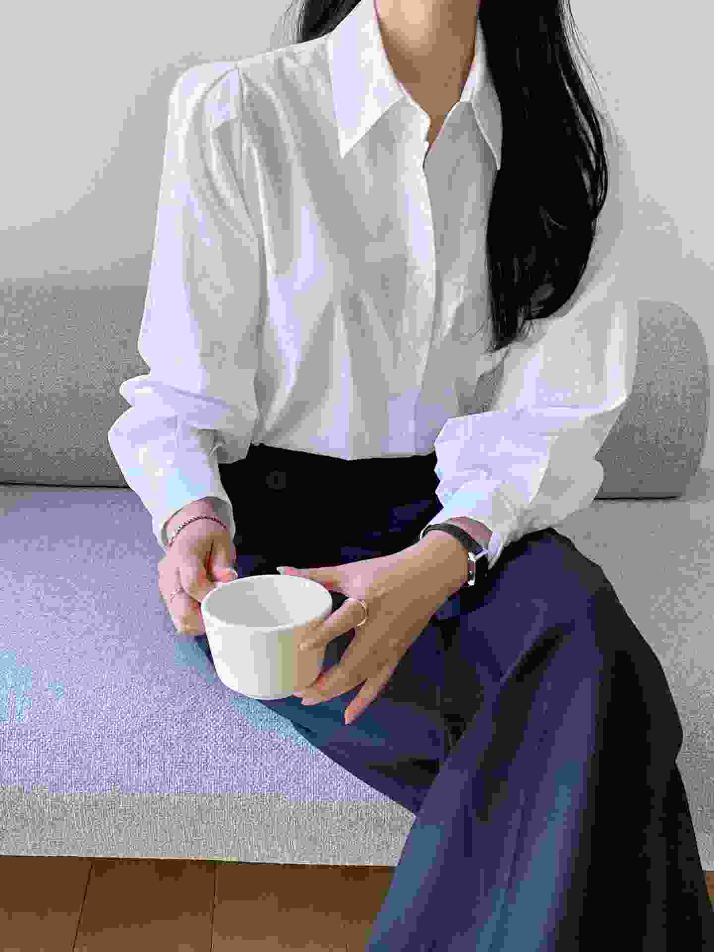 A.ME韓國直郵女士新款推薦熱賣休閑人氣真品職業襯衫蕾絲衫A.ME襯衫/蕾絲衫