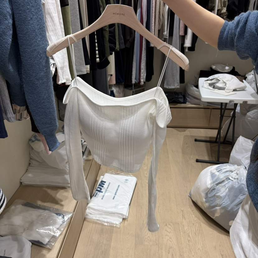 MONROE韓國直郵女裝新品人氣熱賣真品推薦休閑時尚長袖T恤MONROE長袖T恤