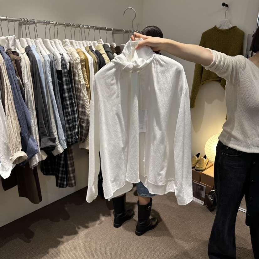 OVERTAKE韓國代購女士新品休閑真品時尚推薦人氣襯衫蕾絲衫OVERTAKE襯衫/蕾絲衫