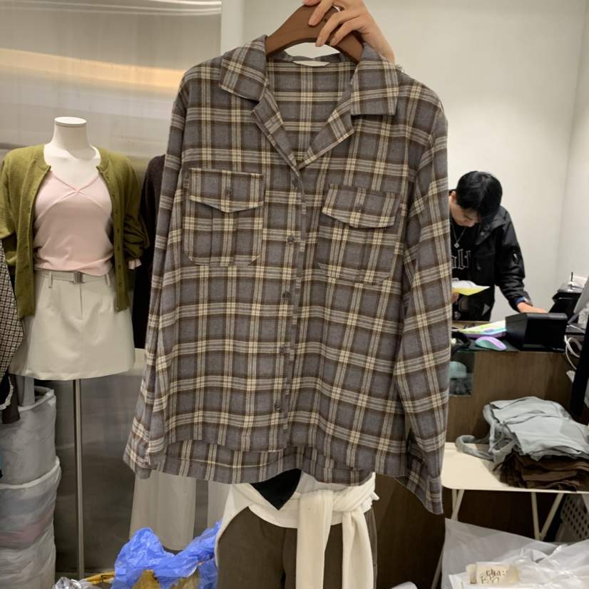 CHAE東大門直郵女士新品休閑真品推薦時尚熱賣襯衫蕾絲衫CHAE襯衫/蕾絲衫