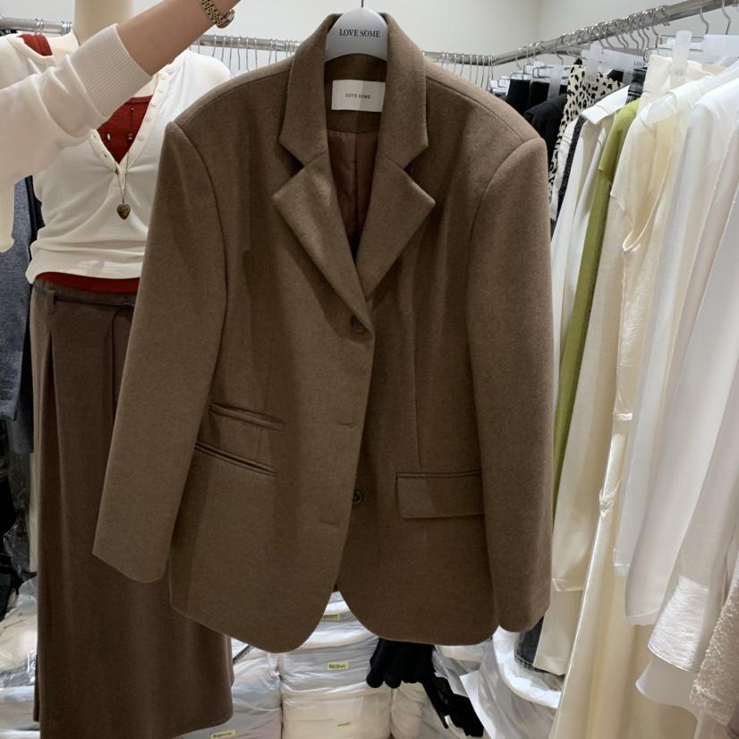 LOVE SOME韓國直郵女裝新款真品時尚人氣熱賣推薦西裝西服LOVE SOME西裝/西服
