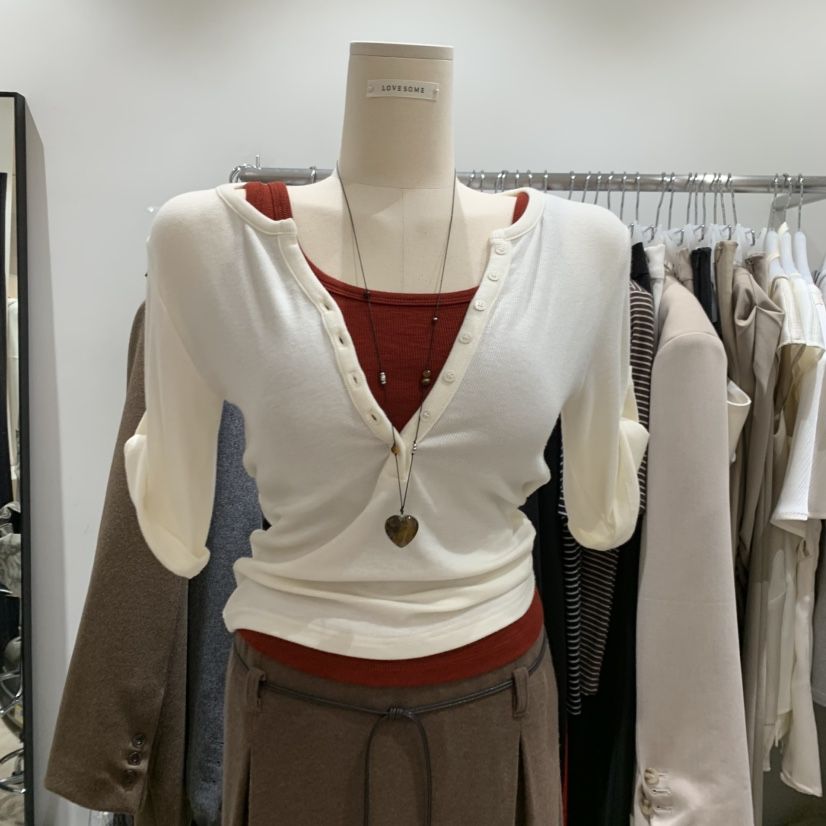 LOVE SOME東大門實拍女裝新品真品熱賣人氣休閑推薦T恤羊毛LOVE SOMET恤