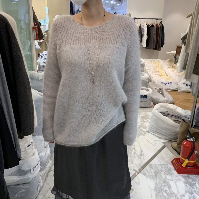 ALMOND東大門實拍女士新款時尚真品熱賣人氣推薦休閑針織衫ALMOND針織衫