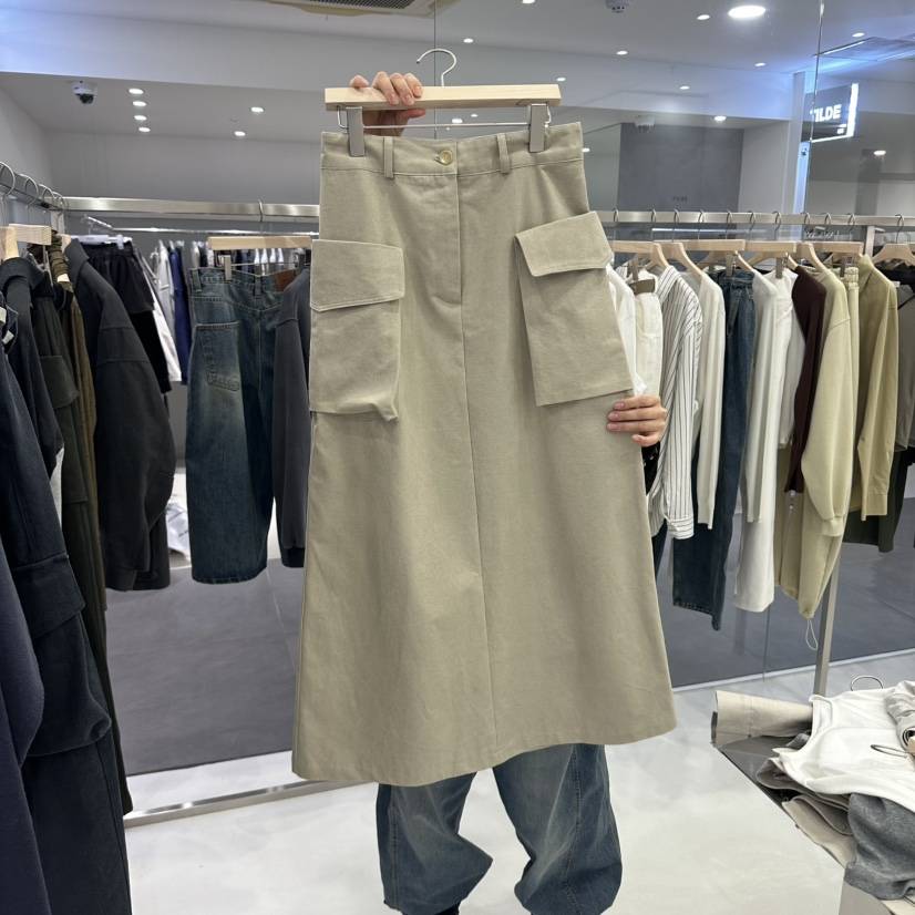 LUTH韓國代購女裝新品休閑真品時尚推薦人氣長裙不含腰帶LUTH長裙