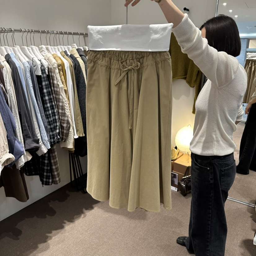 OVERTAKE韓國代購女裝新品休閑人氣時尚推薦半身裙中短裙OVERTAKE半身裙/中短裙