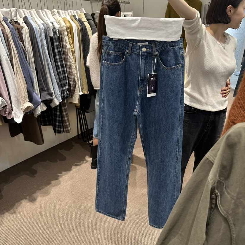 OVERTAKE東大門直郵女士新品休閑時尚推薦熱賣真品牛仔褲OVERTAKE牛仔褲