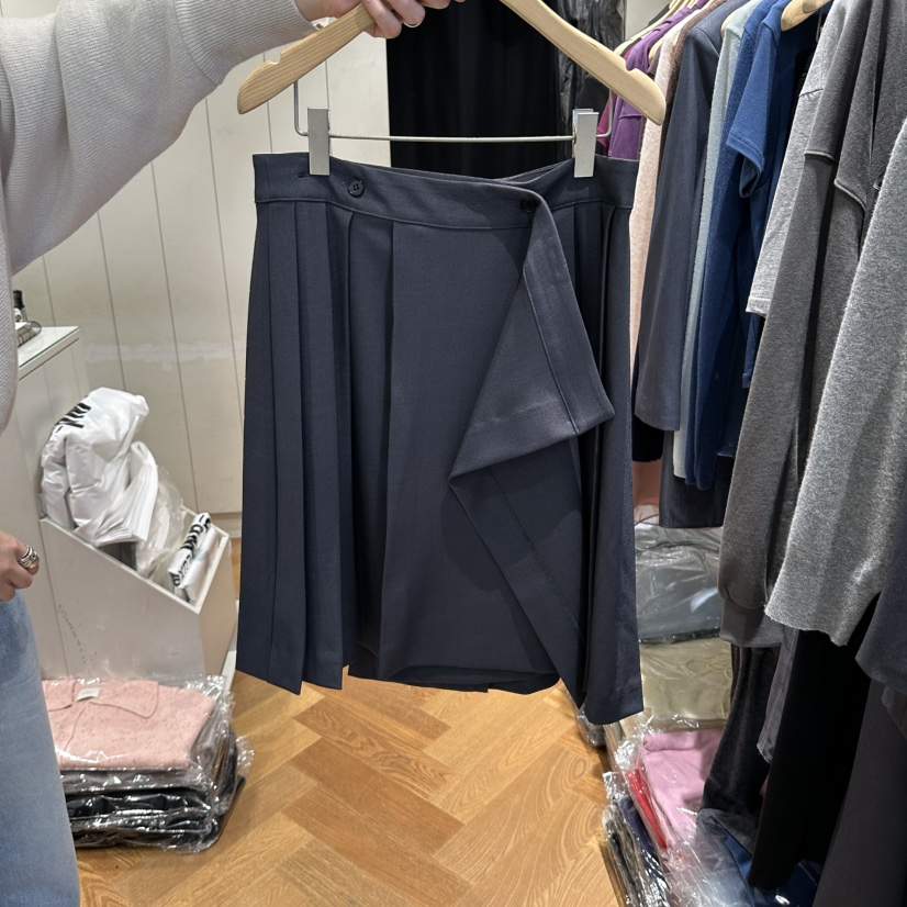 ARC東大門實拍女士新款人氣熱賣真品時尚半身裙中短裙褶皺arc en ciel半身裙/中短裙