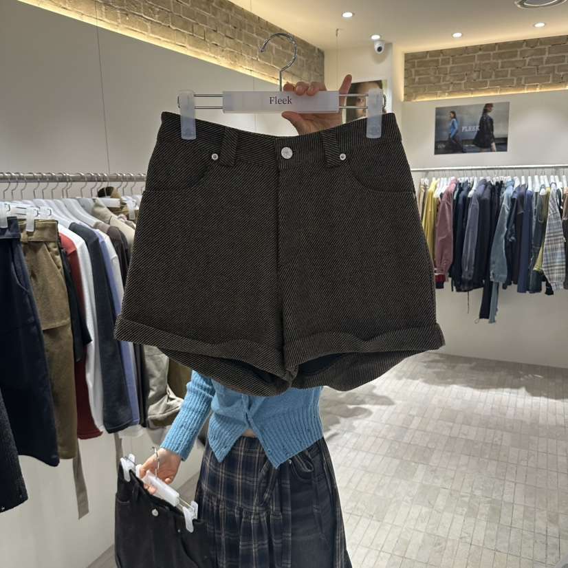 FLEEK韓國直郵女裝新品真品時尚人氣休閑熱賣推薦短褲Fleek短褲