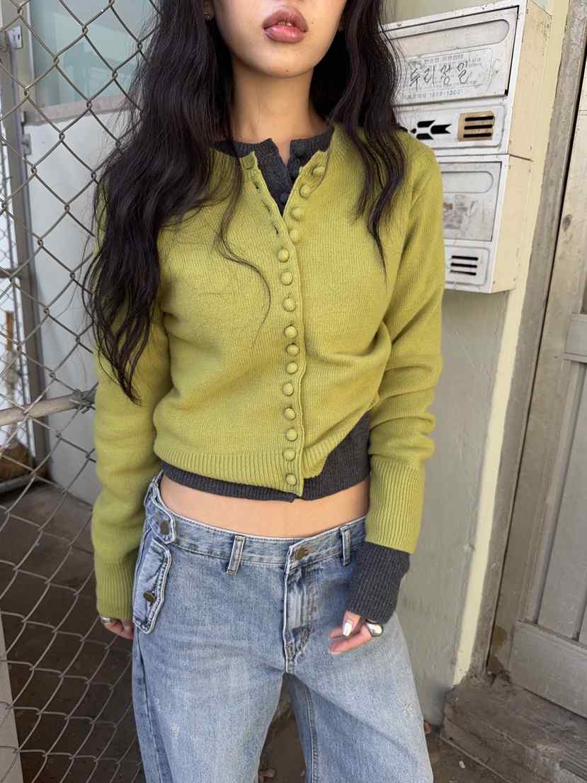 SUNDER MARKET東大門實拍女裝新款真品人氣開衫不含內搭SUNDER MARKET開衫