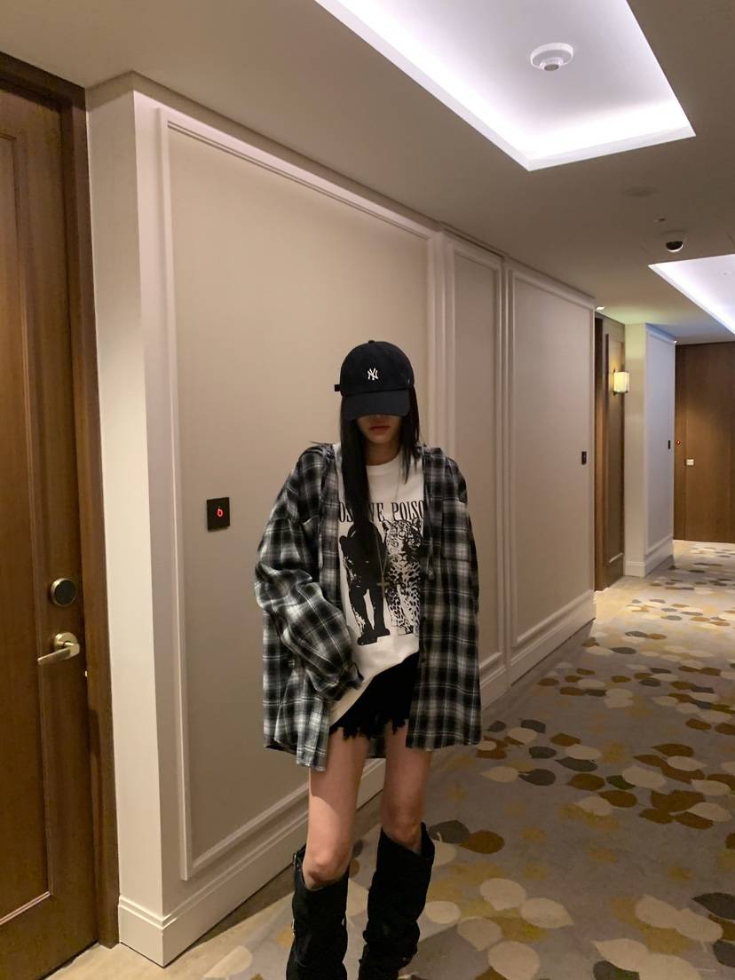 BADCALM韓國直郵女士新款職業休閑真品襯衫蕾絲衫不含內搭BADCALM襯衫/蕾絲衫