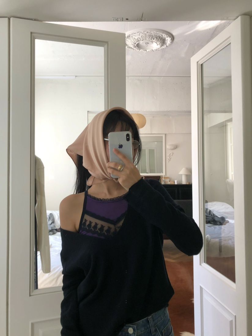 OUPPT韓國直郵女士新款真品時尚熱賣職業推薦休閑圍巾披肩OUPPT圍巾/披肩