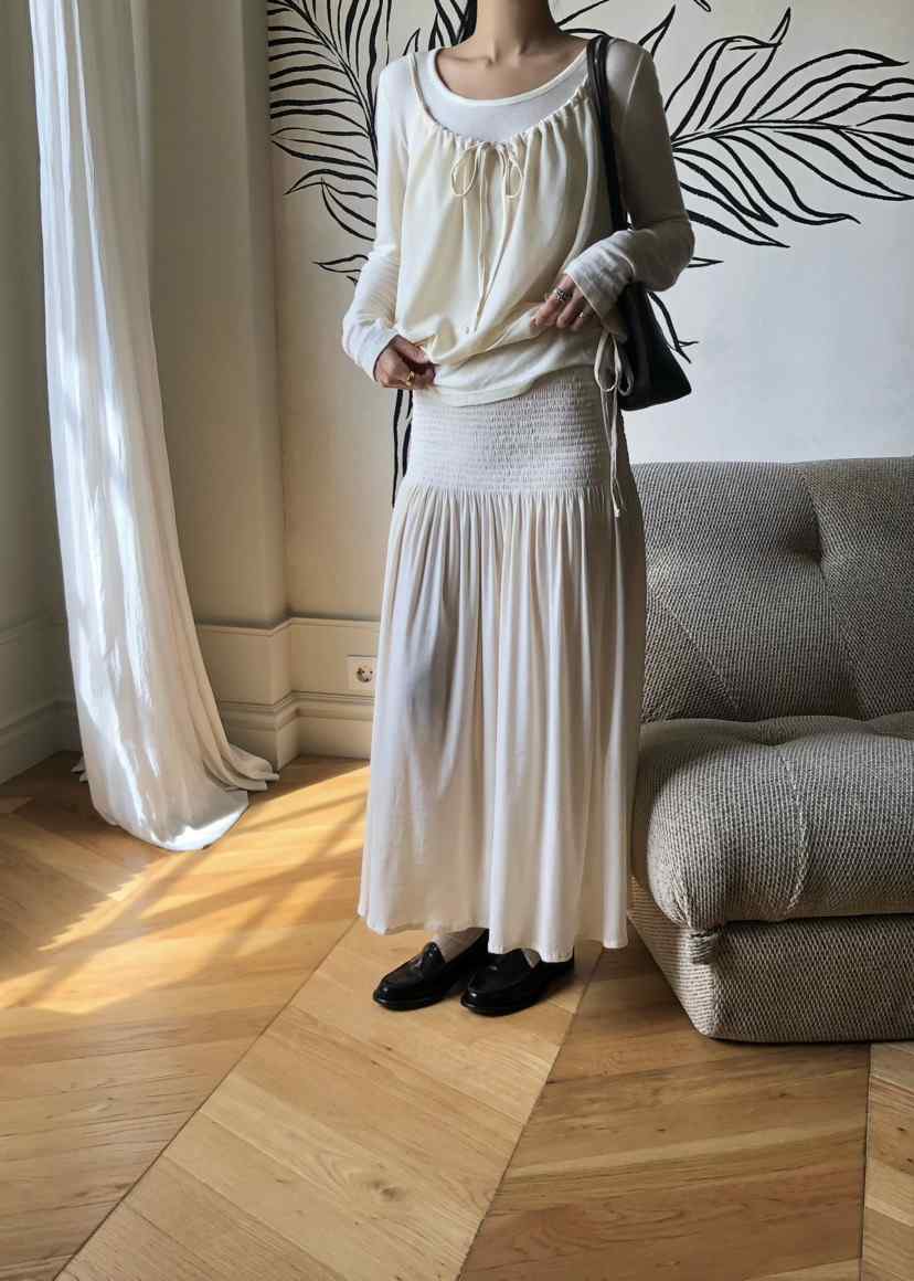 OUPPT東大門直郵女裝新款職業真品熱賣推薦人氣時尚休閑長裙OUPPT長裙