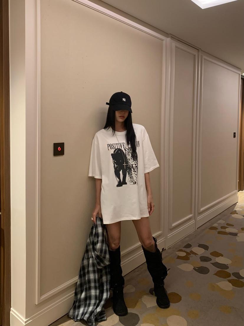 BADCALM東大門代購女士新品時尚職業推薦熱賣人氣休閑T恤BADCALMT恤