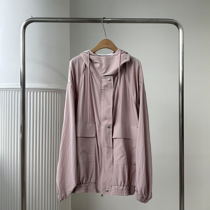 SEOUL PALETTE-Q東大門代購女士新款時尚人氣夾克尼龍拉鏈SEOUL PALETTE-Q夾克