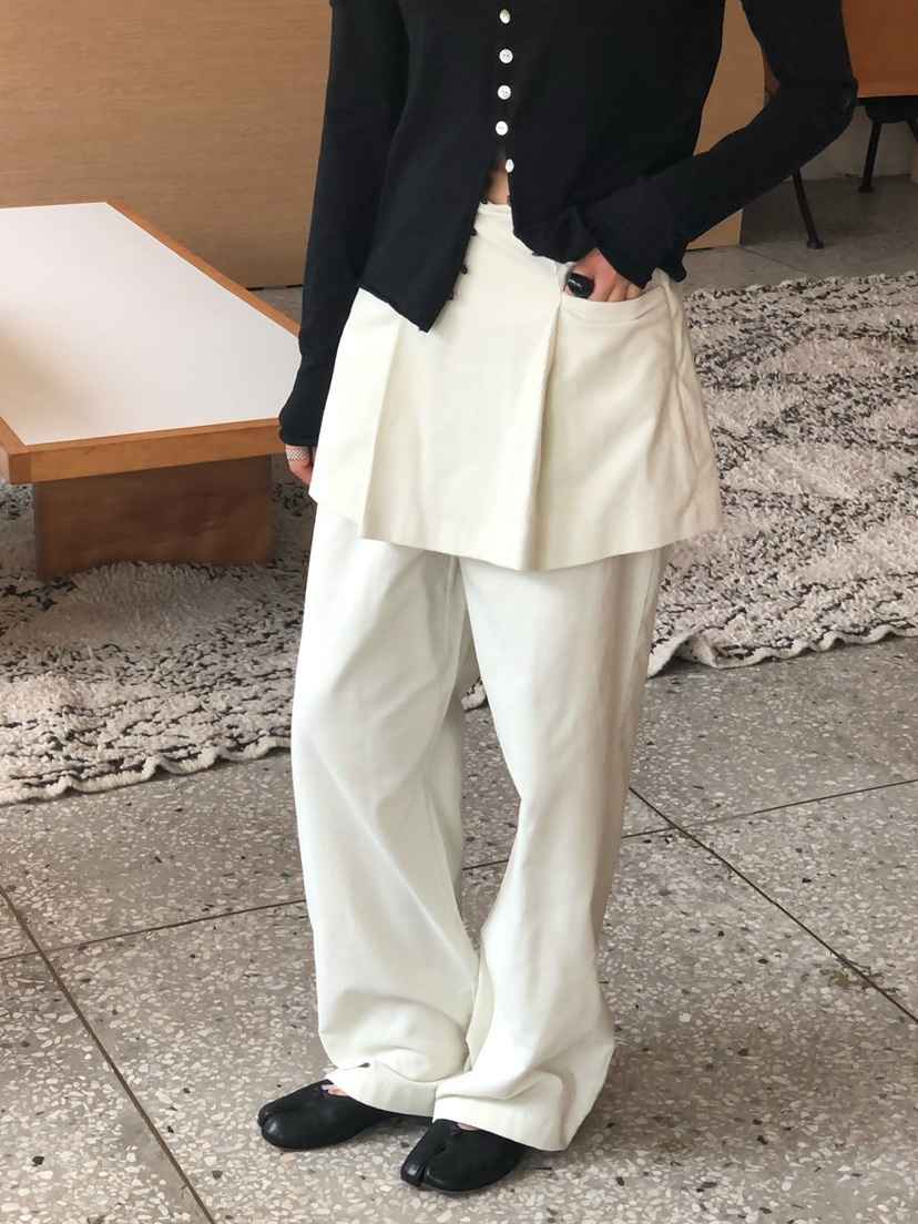 ONDO-P韓國直郵女士新款真品推薦熱賣休閑時尚裙褲燈芯絨ONDO-P裙褲