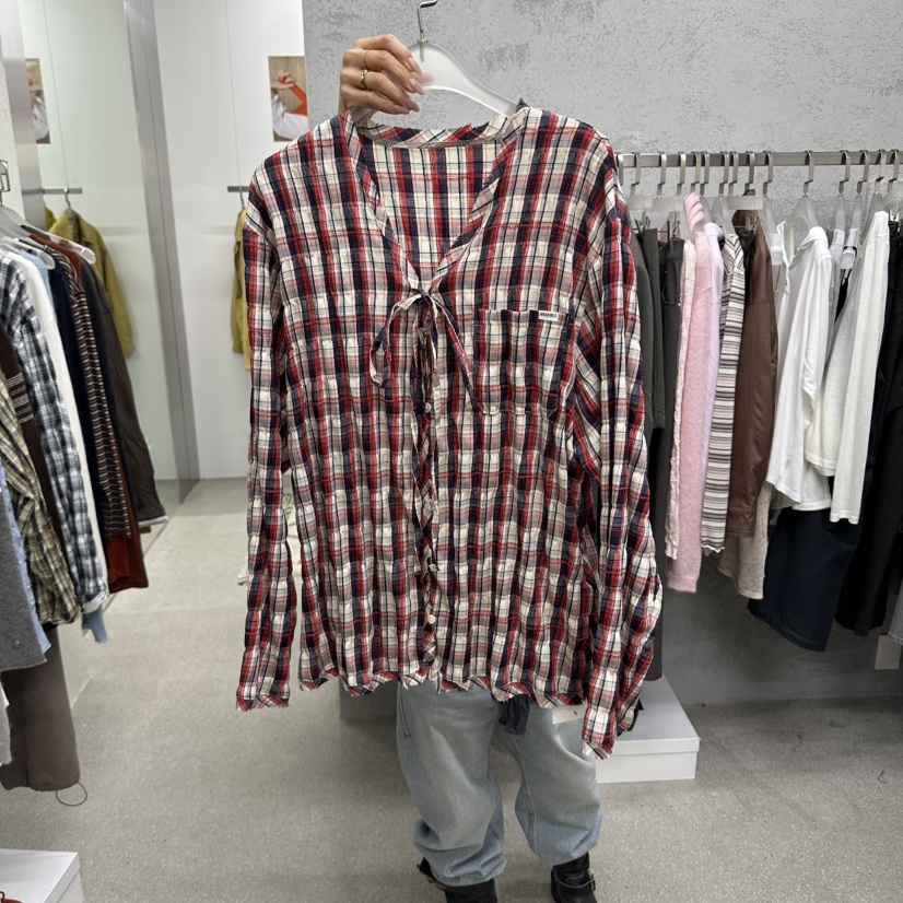 WEARABLE-L韓國代購女裝新品真品推薦人氣時尚襯衫蕾絲衫WEARABLE襯衫/蕾絲衫