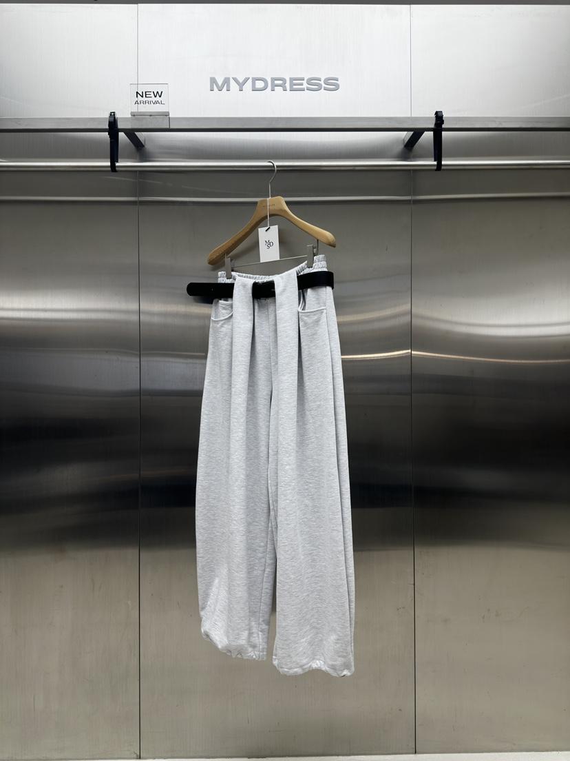 MYDRESS韓國代購女裝新款人氣真品休閑時尚推薦休閑褲含腰帶MYDRESS休閑褲