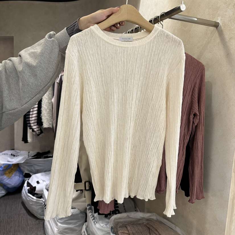 VINTAGE VIBE東大門代購女士新品時尚休閑真品人氣長袖T恤VINTAGE VIBE長袖T恤