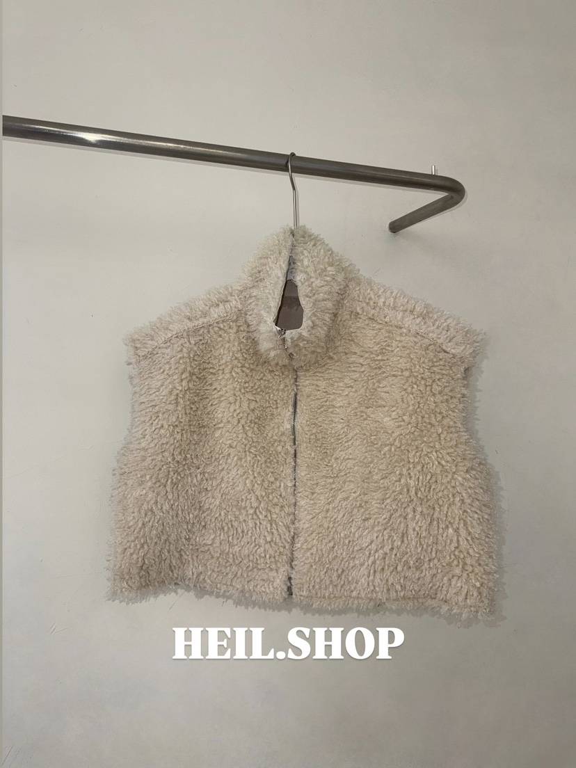 HEIL東大門直郵女士新品真品人氣推薦時尚休閑熱賣馬甲羊皮HEIL馬甲