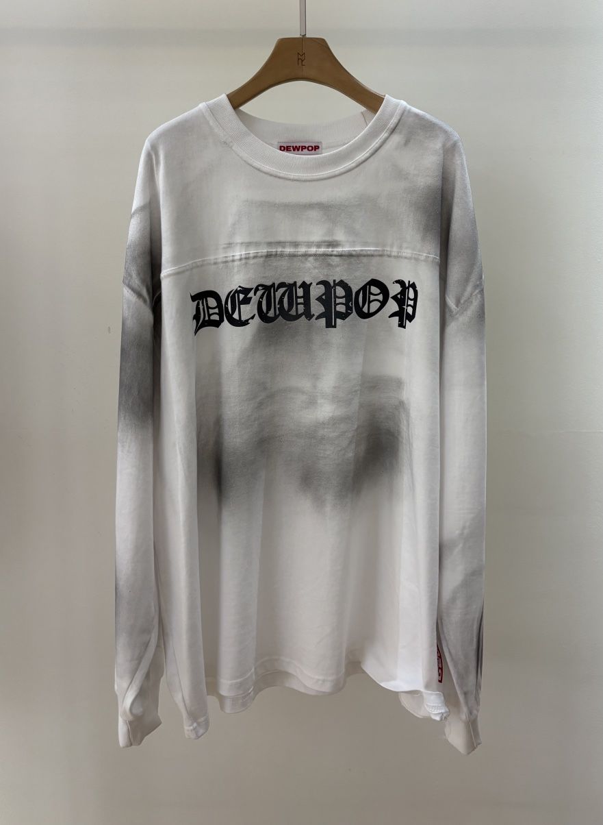 DEWPOP東大門代購女士新品真品休閑人氣熱賣推薦時尚長袖T恤DEWPOP長袖T恤