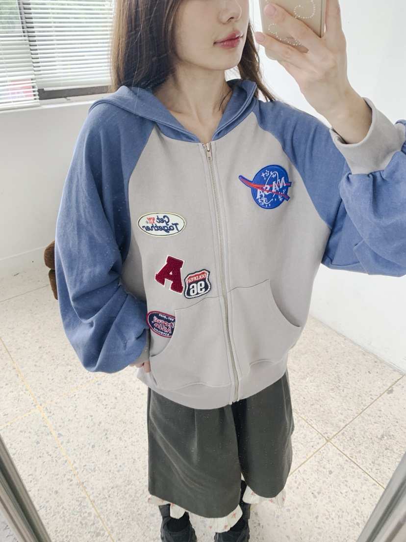 MAISONDEGLORY東大門實拍女裝新品真品推薦熱賣人氣休閑衛衣Maison de glory衛衣