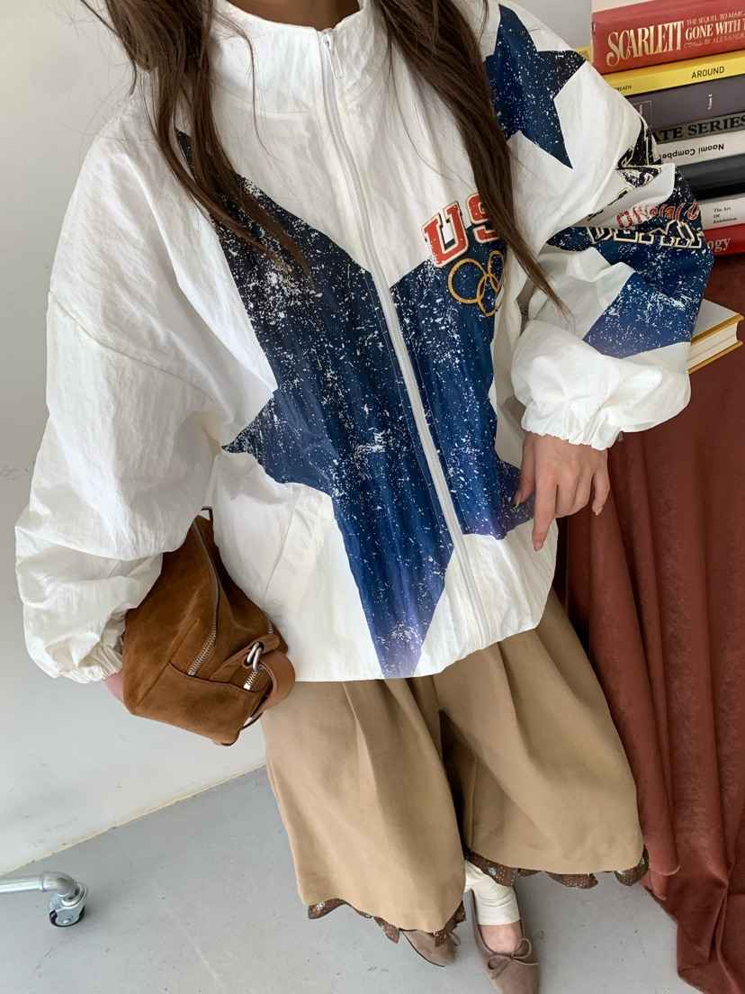 MAISONDEGLORY東大門直郵女士新品熱賣休閑人氣夾克防風衣Maison de glory夾克
