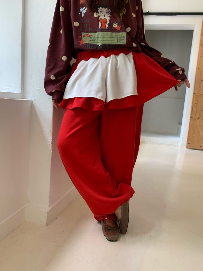 MAISONDEGLORY東大門實拍女士新品熱賣短裙不含褲子裹身裙Maison de glory短裙