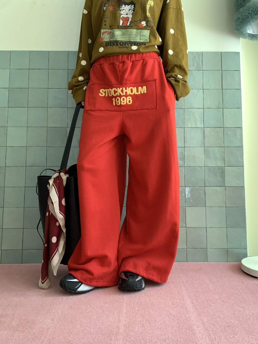 MAISONDEGLORY東大門實拍女裝新品時尚熱賣休閑推薦休閑褲Maison de glory休閑褲