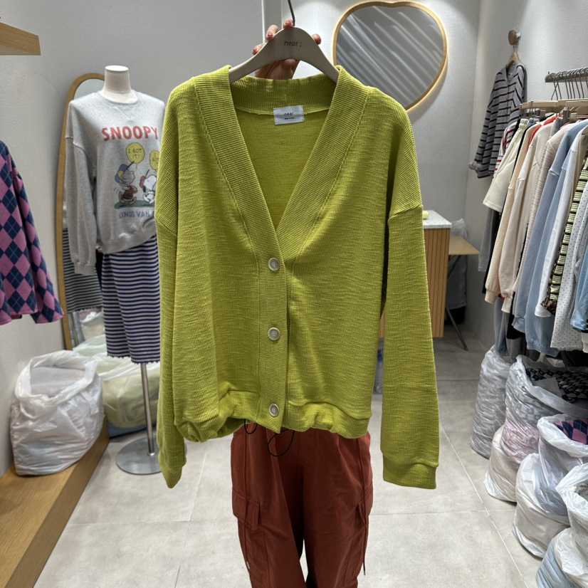 NEAR東大門直郵女士新品真品時尚人氣休閑推薦開衫羊毛開襟NEAR開衫