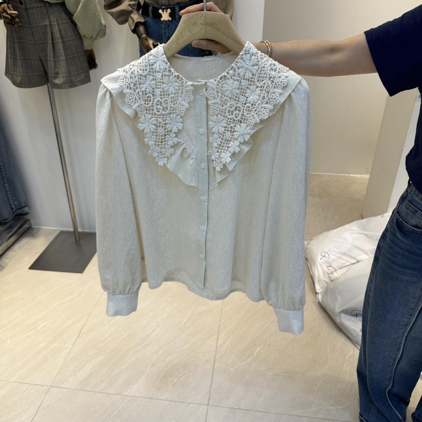 2AN.B韓國直郵女士新品休閑推薦時尚人氣真品襯衫蕾絲衫2AN.B襯衫/蕾絲衫